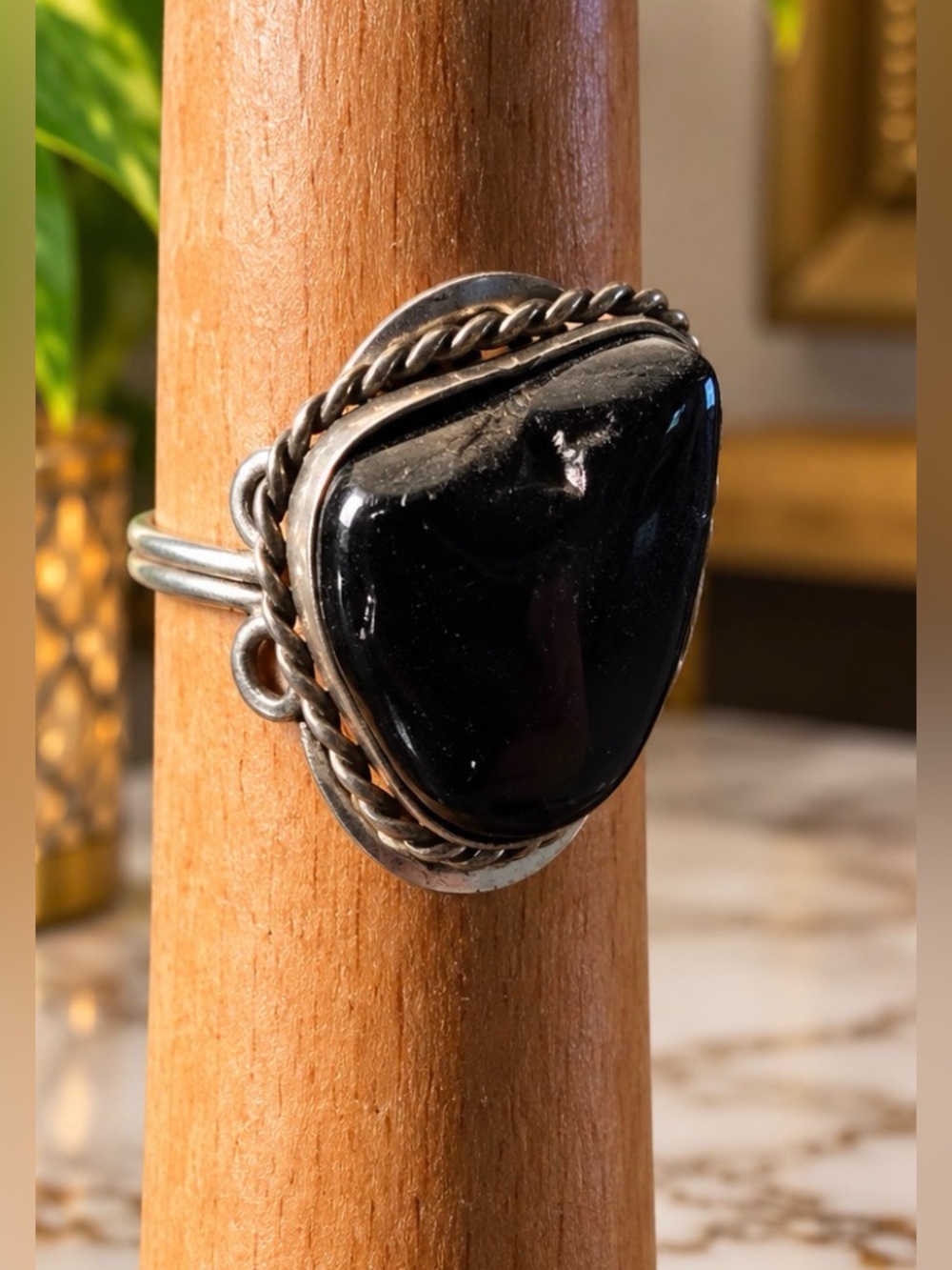 Large Black Onyx Natural Stone